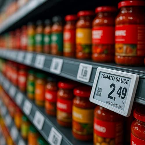 Instalación de Etiquetas Electrónicas para Estantes (ESL)