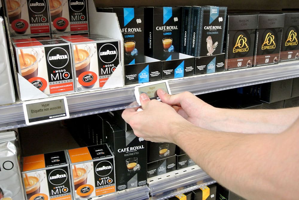 Instalación de Etiquetas Electrónicas para Estantes (ESL)