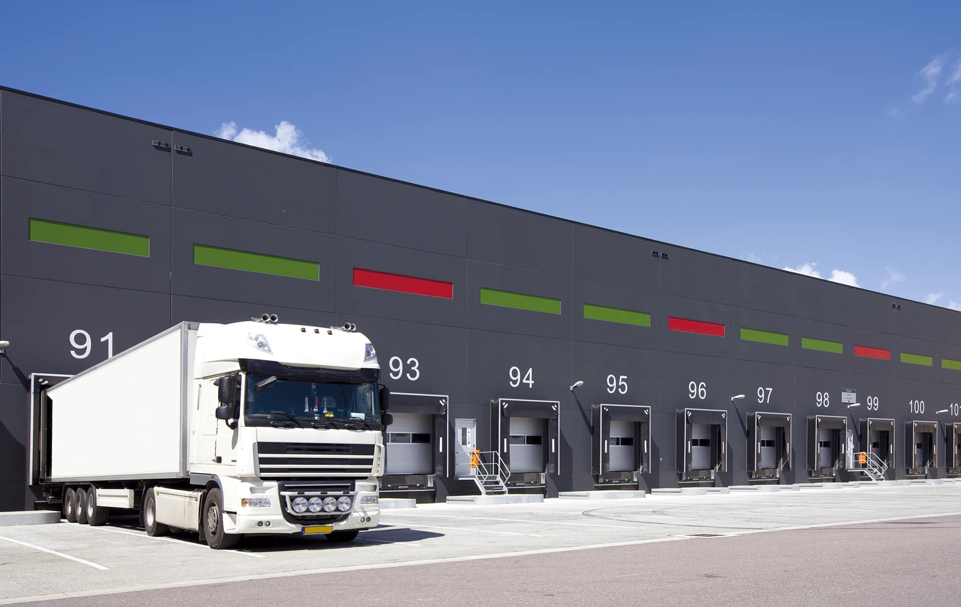 Inventario en un centro de distribución por marca