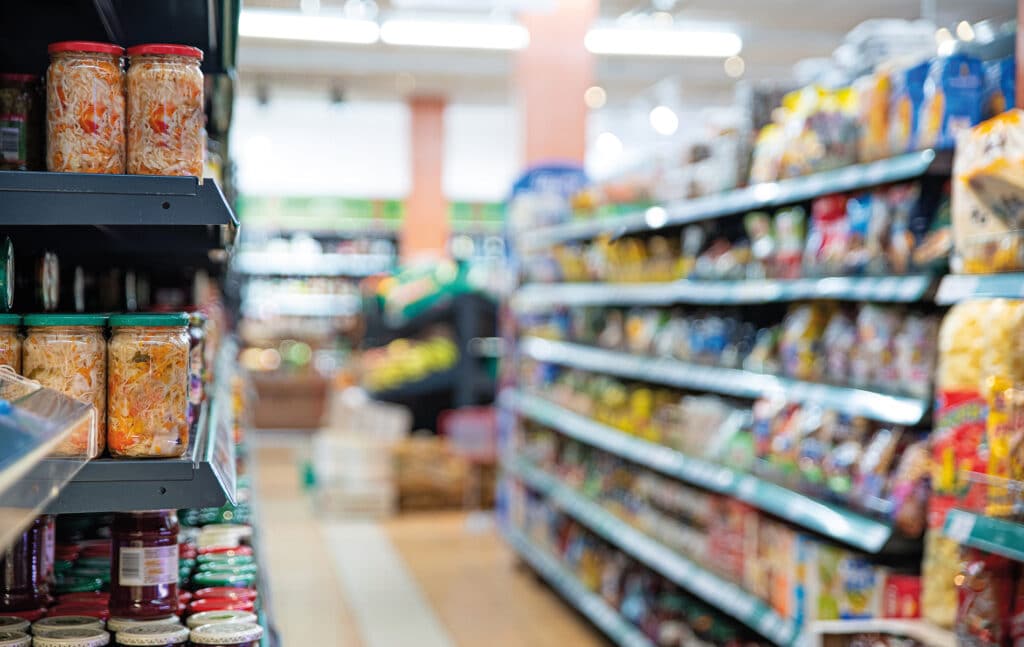 Disponibilidad en anaquel de productos seleccionados