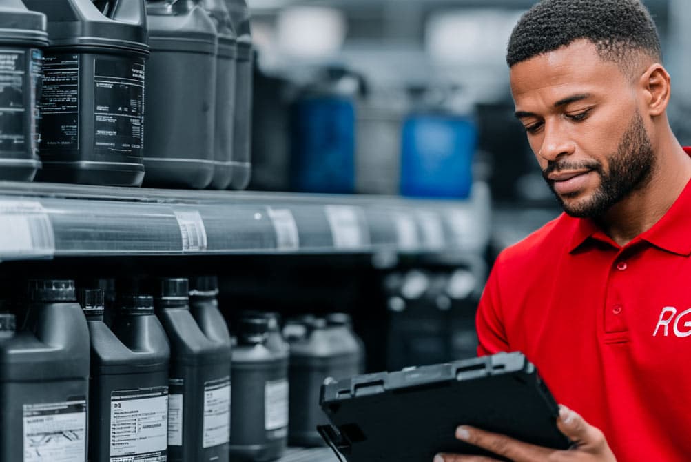 Inventario de materiales de reparación y mantenimiento